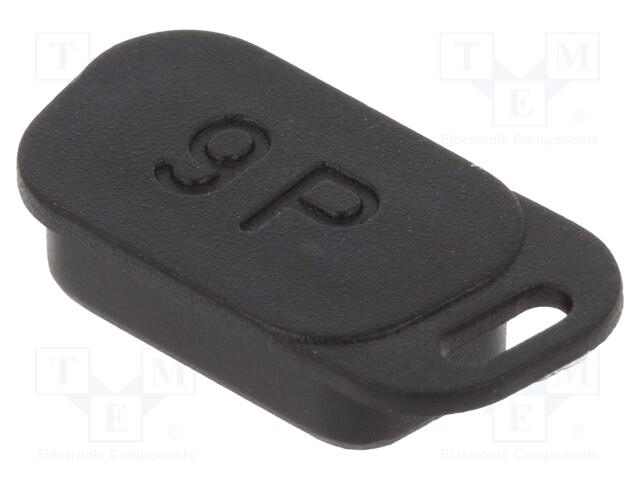 Protection cover; PIN: 9; D-Sub 9pin,D-Sub HD 15pin; male