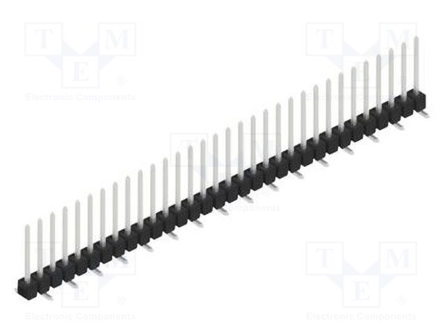 Connector: pin strips; pin header; male; PIN: 32; 2.54mm; SMT; 1x32