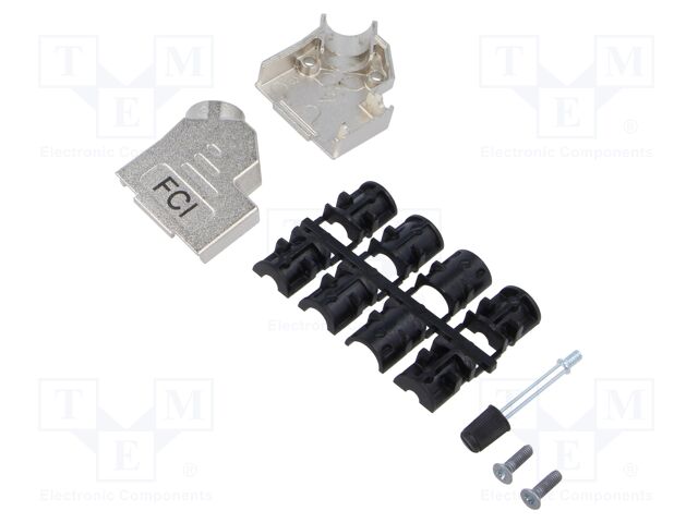 Straight; Locking: screws; Application: D-Sub 9pin; 13mm