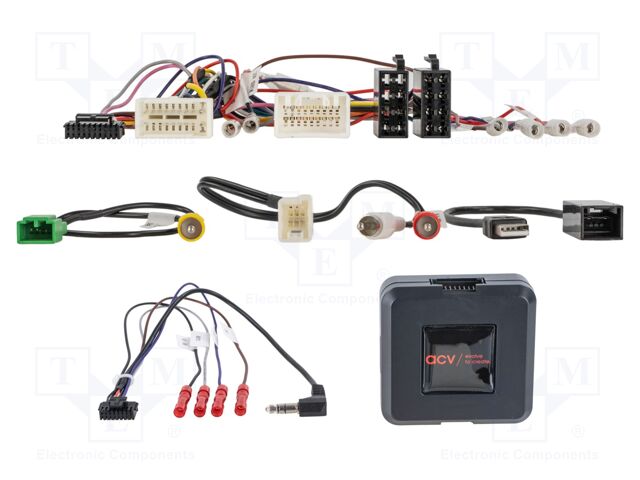 Adapter for control from steering wheel; Mitsubishi