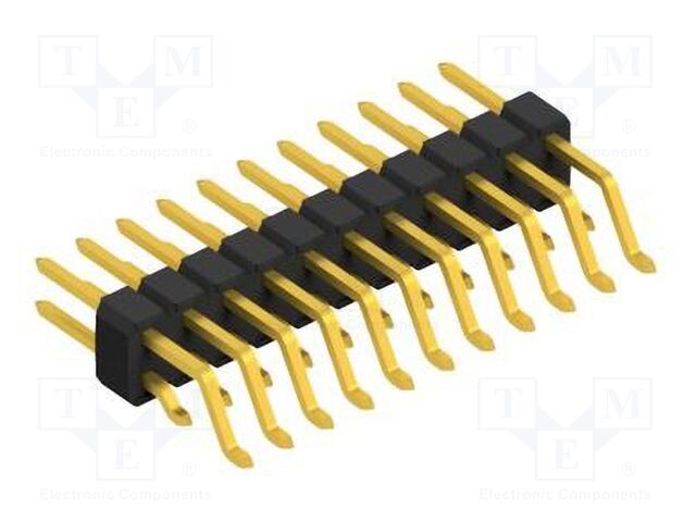 Connector: pin strips; pin header; male; PIN: 22; 2.54mm; SMT; 2x11