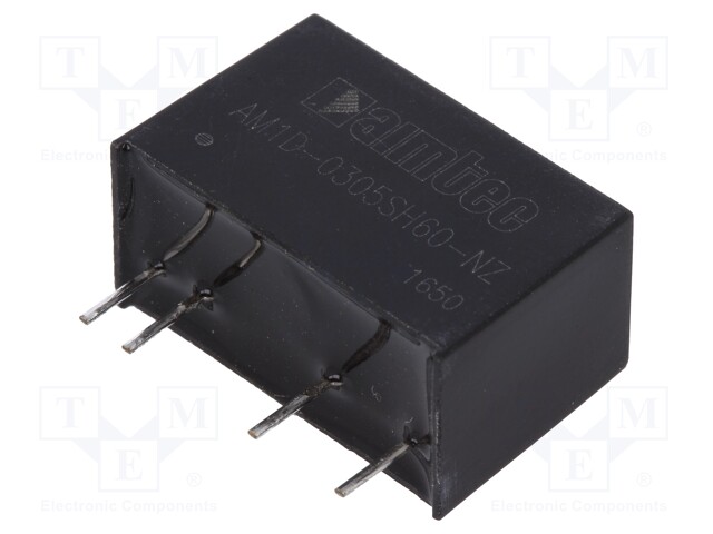 Converter: DC/DC; 1W; Uin: 2.97÷3.6V; 5VDC; Iout: 200mA; SIP7; 2.3g