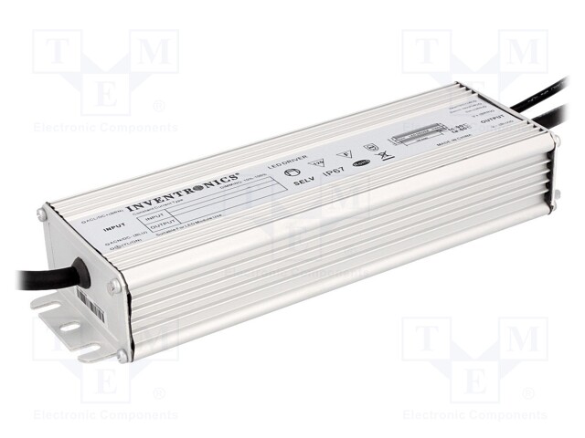 Power supply: switched-mode; LED; 100W; 132÷222V; 450mA; 90÷305VAC