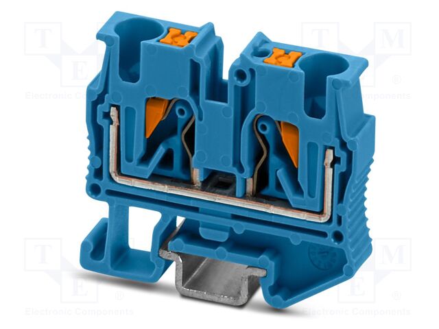 Splice terminal: rail; 32A; 500V; push-in; PA; L: 32.1mm; 0.2÷6mm2