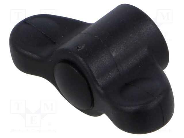 Knob wing; Int.thread: M5; 12mm; H: 16.5mm; technopolymer PA; CWN.