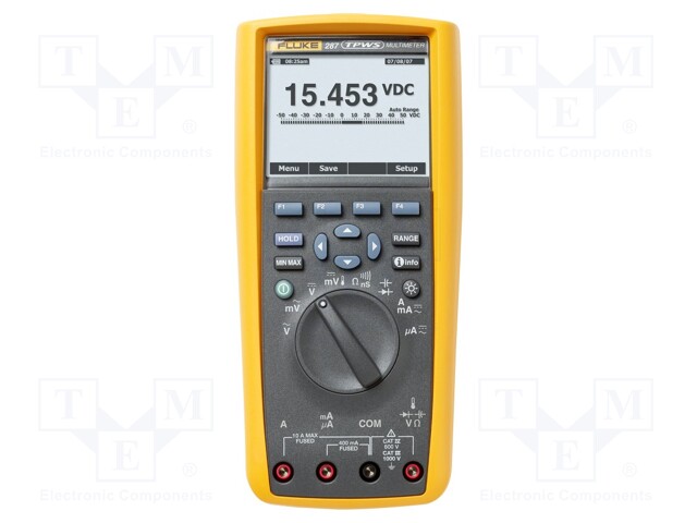 Digital multimeter; Bargraph: 51segm; Temp: -200÷1350°C; 0.01÷50S