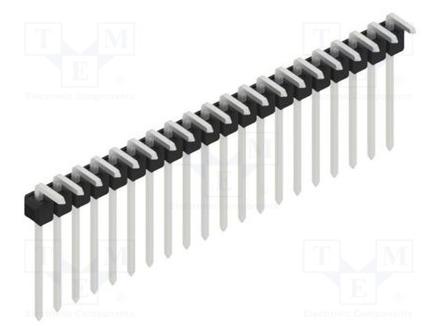 Connector: pin strips; pin header; male; PIN: 20; 2.54mm; THT; 1x20