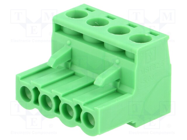 Pluggable terminal block; 5.08mm; ways: 4; straight; plug; female