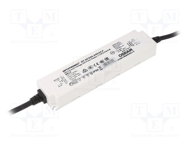 Power supply: switched-mode; LED