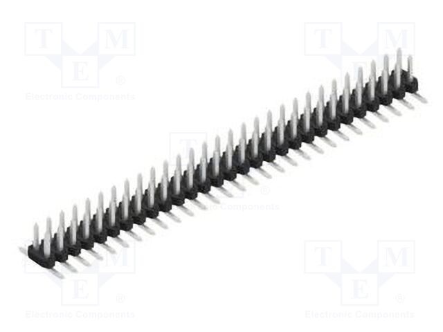 Connector: pin strips; pin header; male; PIN: 58; 2mm; SMT; 2x29