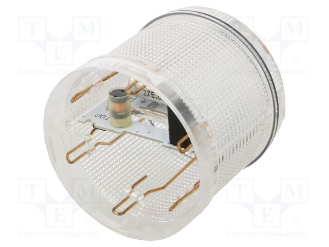 Signaller: lighting; LED; transparent; Usup: 24VDC; Usup: 24VAC