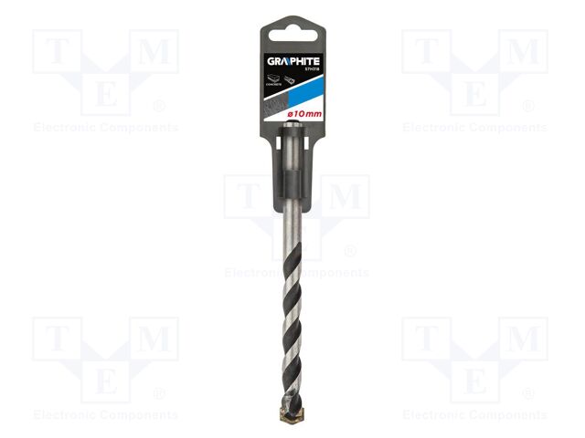 Drill bit; for concrete; Ø: 10mm; L: 120mm