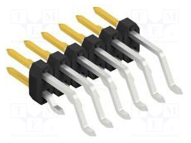 Connector: pin strips; pin header; male; PIN: 12; 2mm; SMT; 2x6; 100V