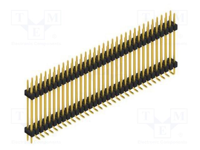 Connector: pin strips; pin header; male; PIN: 66; 2.54mm; SMT; 2x33
