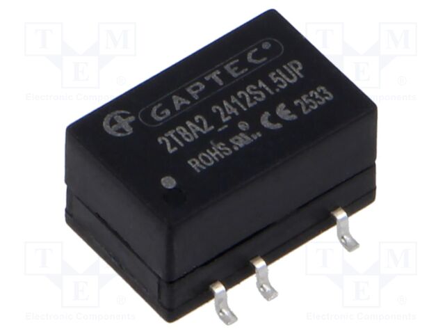 Converter: DC/DC; 2W