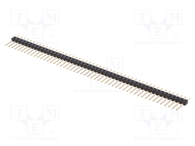 Pin header; pin strips; male; PIN: 50; straight; 2.54mm; THT; 1x50