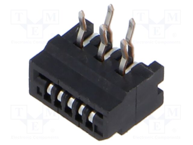Connector: FFC (FPC); angled 90°; PIN: 5; NON-ZIF,top contacts