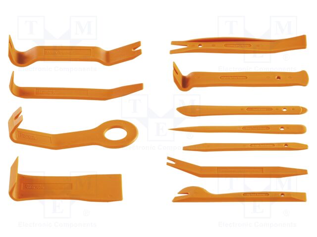 Door upholstery remover; 11pcs.