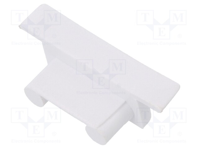 Cap for LED profiles; white; ABS; Application: BEGTIN12; V: GEN2