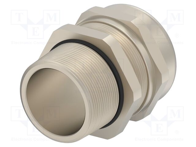 Cable gland; without nut; NPT1 1/2"; IP68; Mat: brass; Entrelec