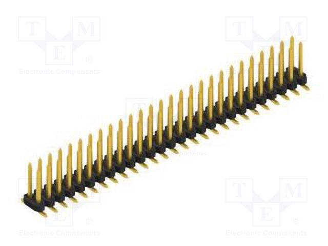 Connector: pin strips; pin header; male; PIN: 54; 2mm; SMT; 2x27