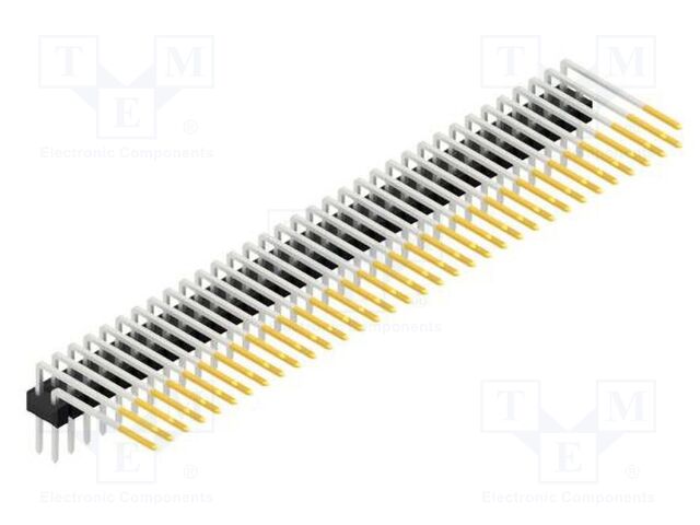 Connector: pin strips; pin header; male; PIN: 68; 2.54mm; THT; 2x34
