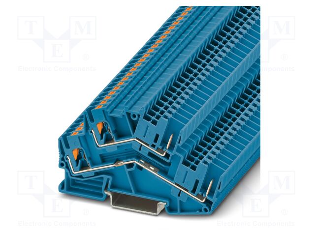Splice terminal: rail; PA; terminals: 4; W: 5.2mm; H: 92.6mm