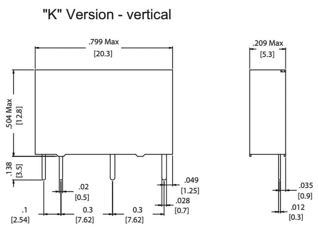 Relay: electromagnetic; SPST-NO; Ucoil: 24VDC; 5A/250VAC; 5A/30VDC