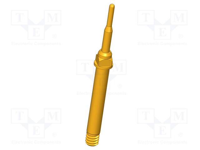 Test needle; Operational spring compression: 3.5mm; 8A; Ø: 0.64mm