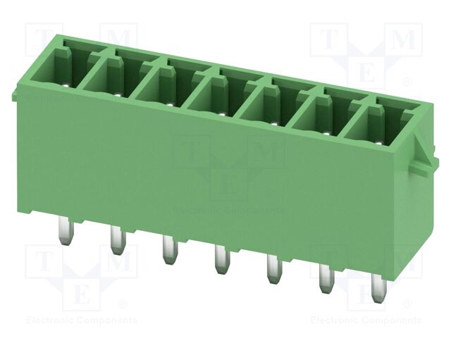 PCB headers, nominal cross section: 1.5 mm?, color: green, n