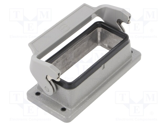 Enclosure: for HDC connectors; Han® B,Rear Fit; size 16B; IP65