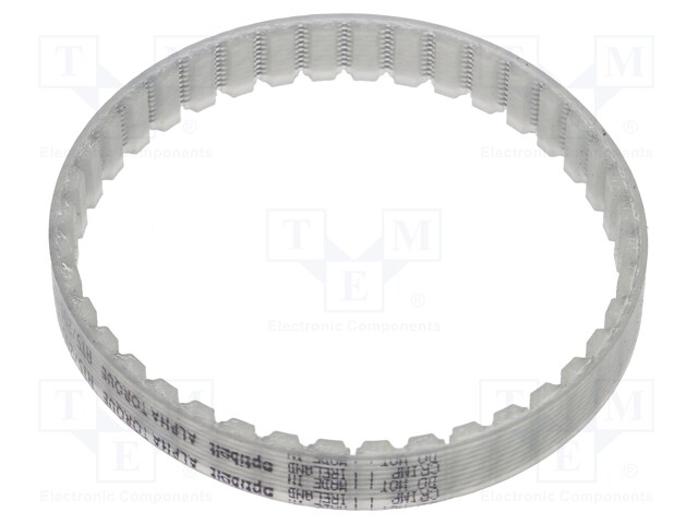 Timing belt; AT5; W: 8mm; H: 2.7mm; Lw: 200mm; Tooth height: 1.2mm