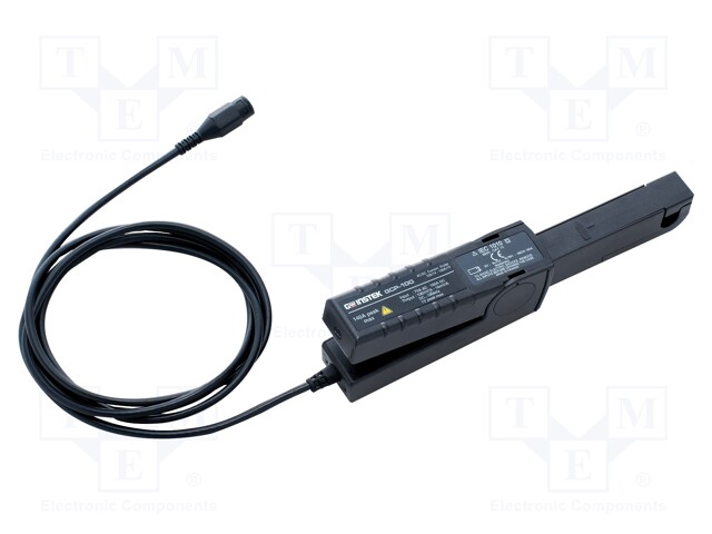 Oscilloscope probe; Band: 100kHz; I AC: 50m÷100A; BNC plug