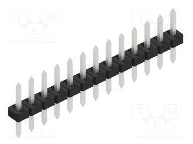Connector: pin strips; pin header; male; PIN: 13; 2mm; THT; 1x13