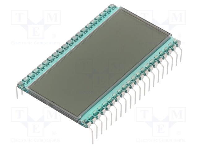 Display: LCD; 7-segment (digital); STN Positive; No.of dig: 3.5