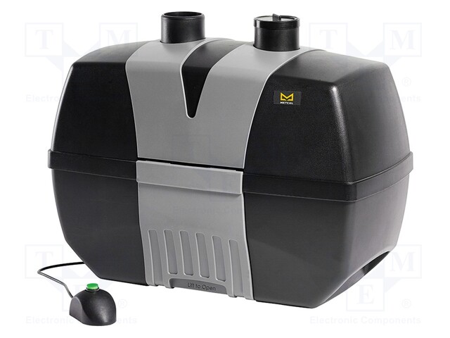 Device: fume extractor; Plug: EU,UK; 250m3/h; 85W; 55dBA