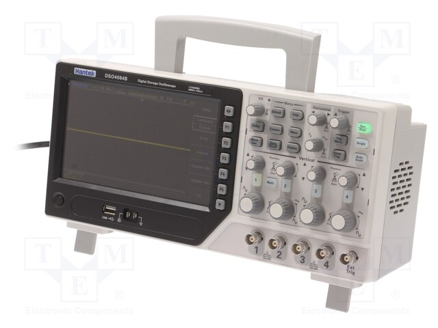 Oscilloscope: digital; Band: ≤80MHz; Channels: 4; 64kpts/ch; 1Gsps