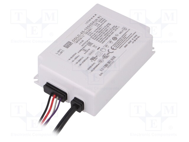 Power supply: switched-mode; Communication: DALI; LED; 45.15W
