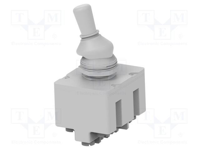 Switch: toggle; Pos: 2; 4PDT; ON-ON; 15A/115VAC; 20A/28VDC; -55÷85°C