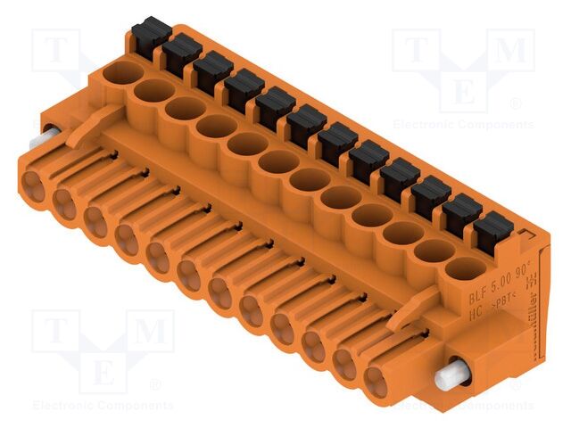 Pluggable terminal block