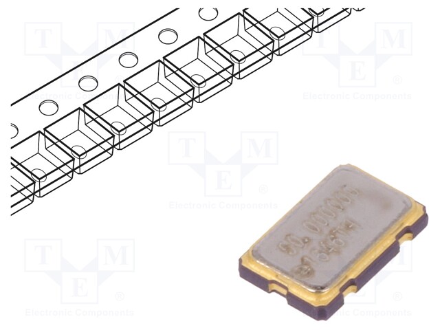 Generator: quartz; 50MHz; SMD; 3.3V; ±50ppm; -40÷85°C; 5x3.2x0.95mm