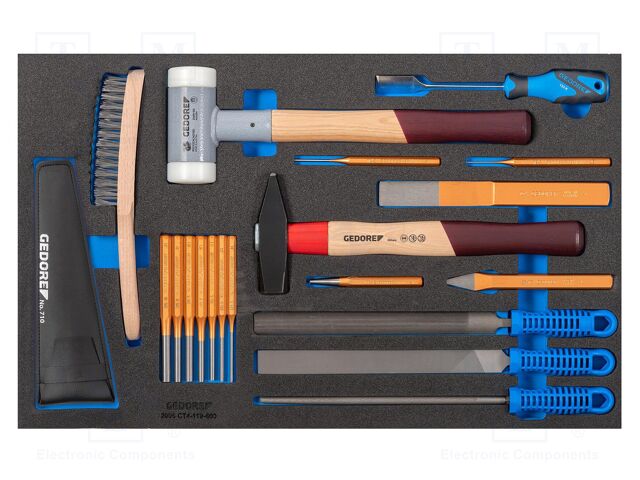 Kit: general purpose; in a foam tray