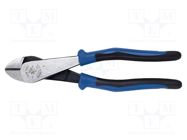 Pliers; side,cutting; ergonomic two-component handles; 204mm