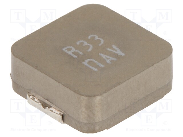 Inductor: ferrite; 330nH; Ioper: 41.6A; 1.3mΩ; ±20%; Isat: 65A