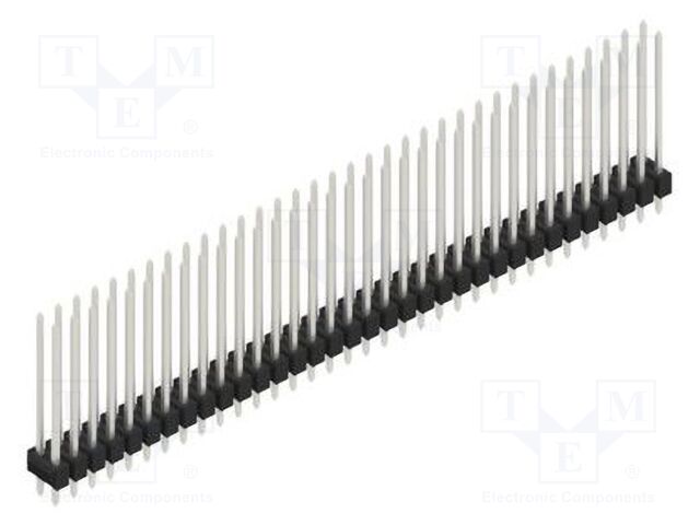 Connector: pin strips; pin header; male; PIN: 68; 2.54mm; THT; 2x34