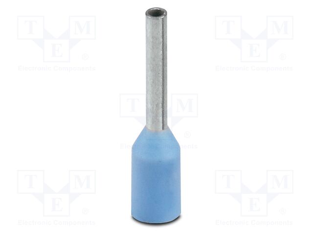 Tip: bootlace ferrule; insulated; copper; 0.25mm2; Bit len: 6mm
