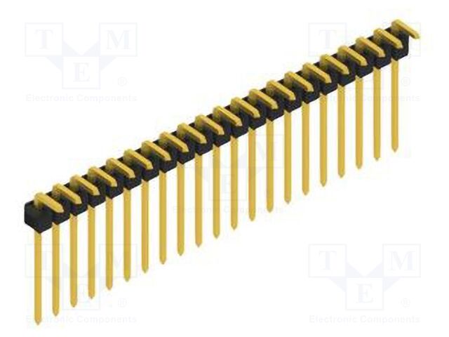 Connector: pin strips; pin header; male; PIN: 21; 2.54mm; THT; 1x21