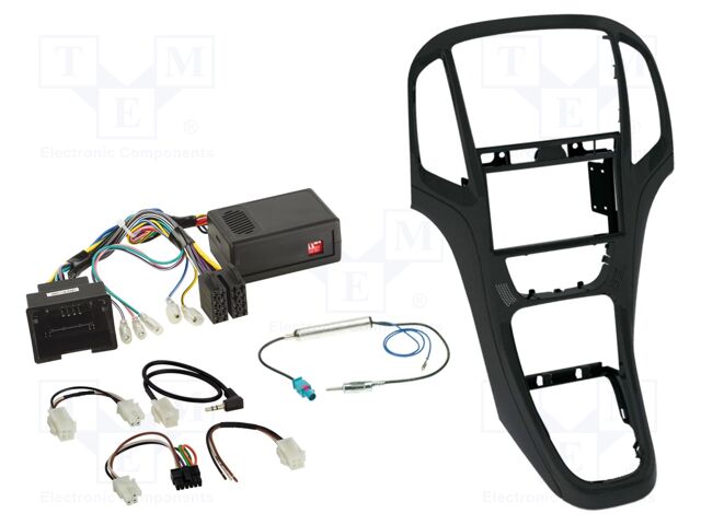 Adapter for control from steering wheel; Opel; DIN,Fakra,ISO