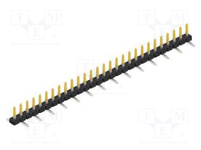 Connector: pin strips; pin header; male; PIN: 28; 2mm; SMT; 1x28