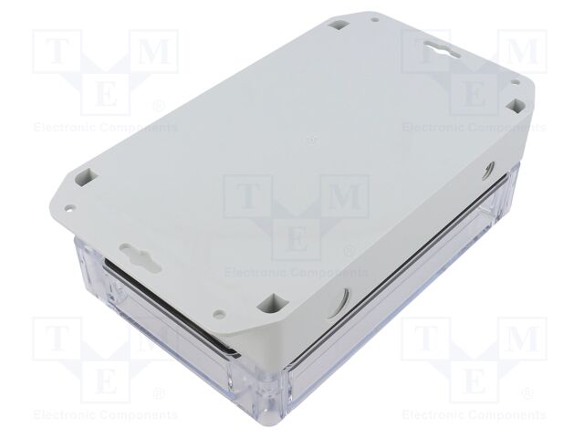 Enclosure: for computer; light grey; X: 121.5mm; Y: 180.1mm